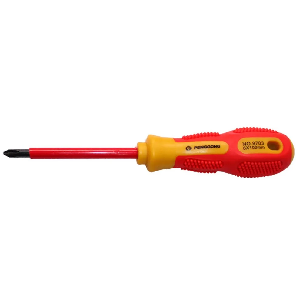 Hot Sale 1 Pcs Screwdriver Set Insulated Screwdriver Bits Magnetic Electrician Precision 1000V Voltage Repair tool Dropshipping