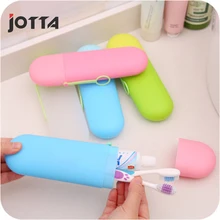 Candy color portable washing toothbrush box tooth box travel travel toothbrush toothpaste storage box toothbrush set portable tooth mug towel toothbrush toothpaste storage bottle holder w strap pink