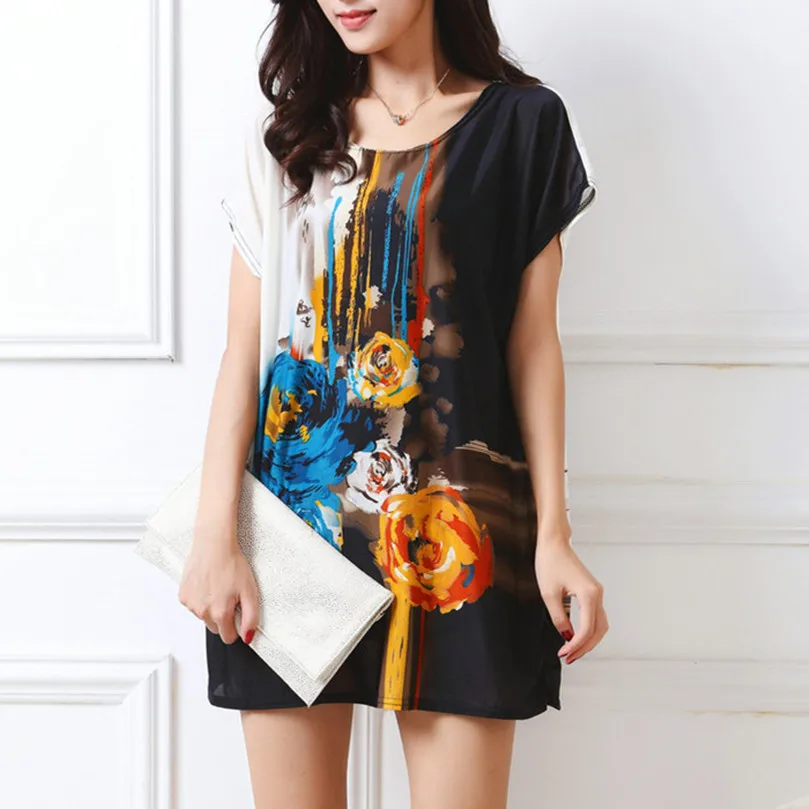 camiseta vestido plus size