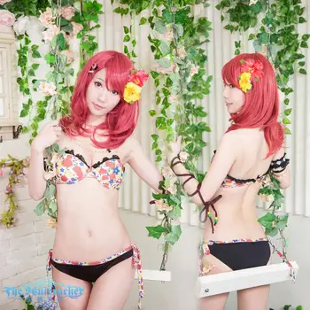 

Love Live! Nishikino Maki Bikini Awaken Uniforms Cosplay Costume Free Shipping