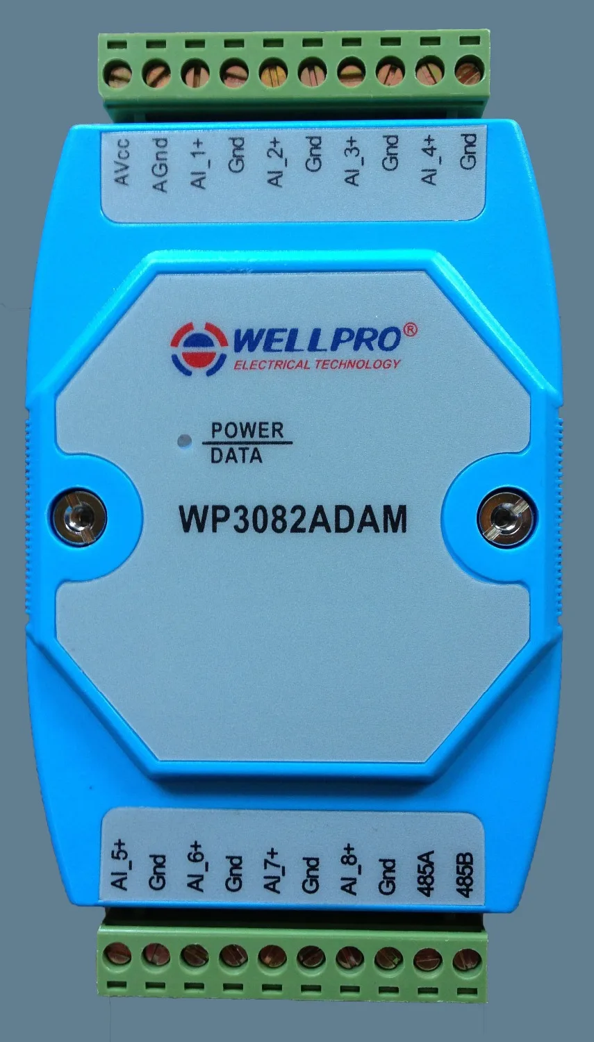 0-20MA/4-20MA Analog input module current acquisition module RS485 MODBUS 0-20MA/4-20MA Analog input module current acquisition module RS485 MODBUS