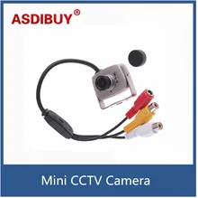 Super Mini CCTV Micro Camera Color Wired 1/4″ Color CMOS CCTV Security Camera Surveillance Monitor Webcam Cam PAL NTSC