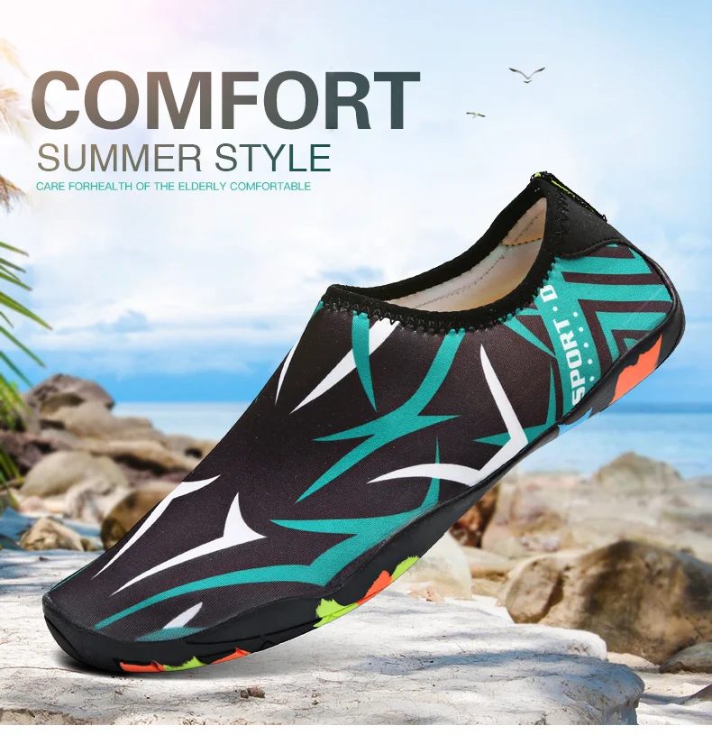 Clorts Summer Water Shoes Men Beach Sandals Upstream Aqua Shoes for Women (1)