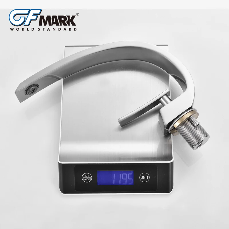 GFmark матовые Смесители для ванной комнаты латунные смесители современный