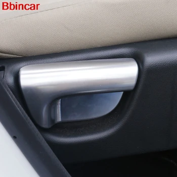 

Bbincar ABS chrome seat adjustment knob button switch trim panel trim frame 3pcs For Honda CRV CR-V 2012 2013 2014 2015 2016