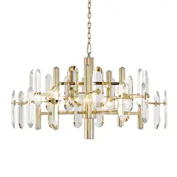Современные хрустальные золотой дизайн chandeliersLiving комнаты подвесной светильник E14 AC 85-265 В