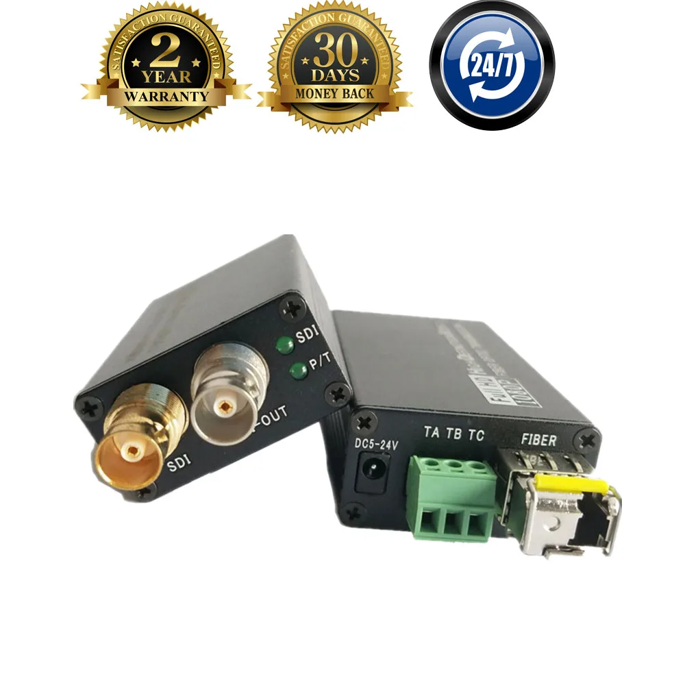 

ZY-STF504 HD SDI Fiber Optic Converter 1080P HD-SDI To BNC Coaxial Fibra Optical Video Transmitter Support Tally Switch Quantity