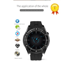 Reloj inteligente mtk6580 con sistema operativo android 5,1, reloj inteligente con cámara, 3G, wifi, gps, SIM, ranura para tarjeta tf, android ios