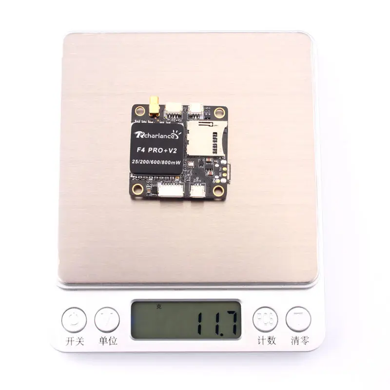Контроллер полета 30 5*30 5 мм Rcharlance F4 Pro V2 OSD BEC AIO 40CH 25/200/600/800mW VTX для моделей RC запчасть