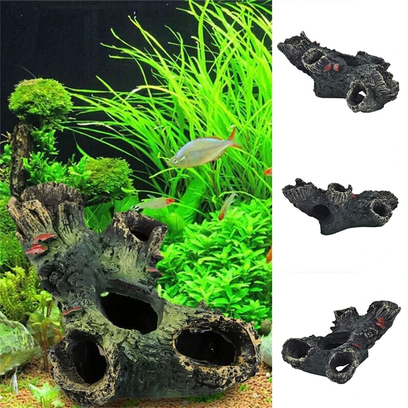 Aquarium Decoration Trunk Bole Driftwood For Fish Tank Resin Ornaments