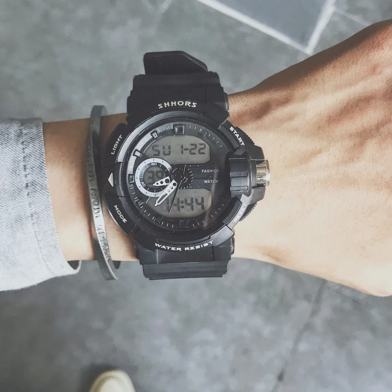 2019 Famous Luxury Brand Mens Sport Watches Chrono Countdown Men Waterproof Digital Watch military Clock Fashion Relojes Hombre