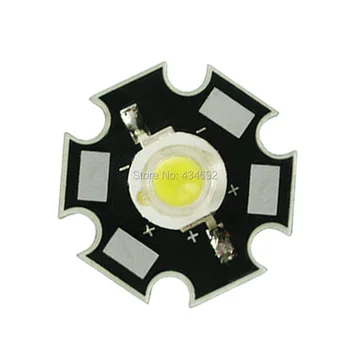 

20PCS/Lot 1W High Power Led Emitter White/Cold White/Warm White/Red/Blue/Yellow/Green High Power LED Light Lamp