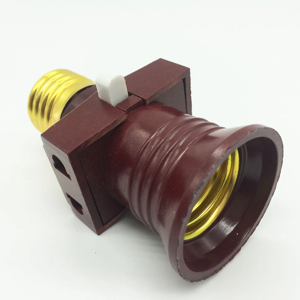 Prcatical E27 Screw Lamp Bulb Socket Bases LED Bulb Adapter Converter