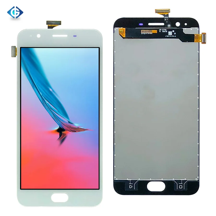10pcs Lcd For OPPO F1S LCD Display Touch Screen Digitizer Complete For OPPO A59 A1601 Display
