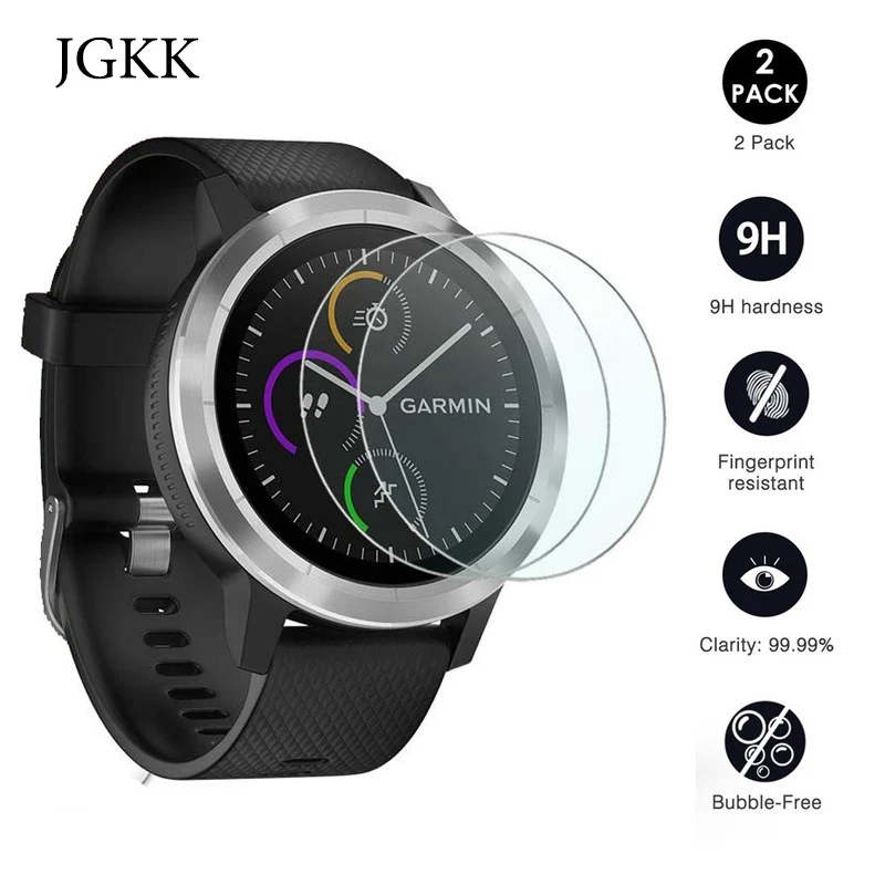 2 шт./лот для Garmin Fenix 5/5S закаленное стекло для Garmin Fenix 3 Fitbit Versa Vivoactive HR Approach S60 S6 защита экрана