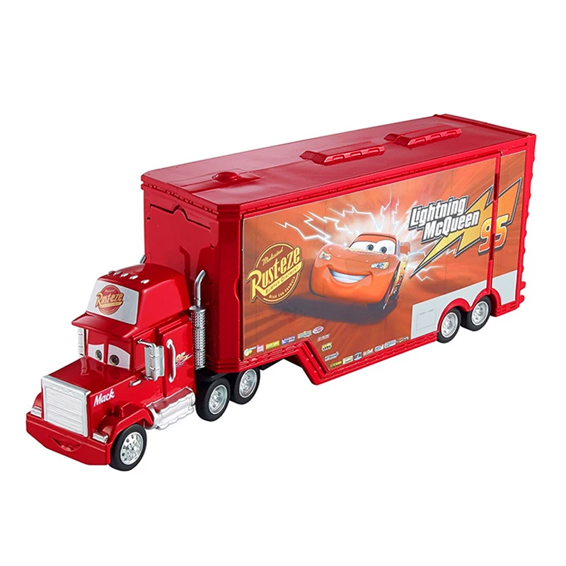 Disney Pixar Cars Car 3 McQueen Uncle Mack Container Truck Diecast