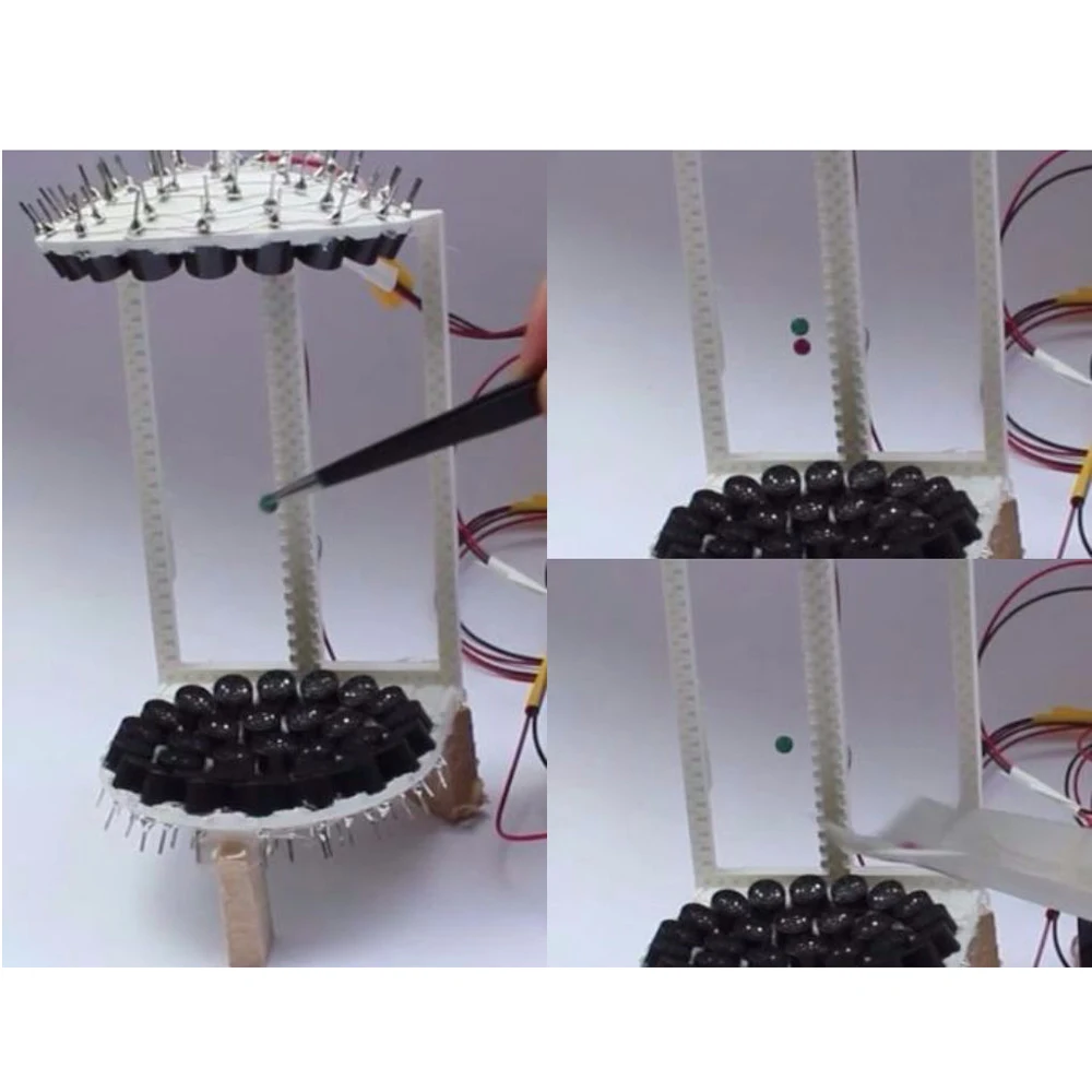 Цена Электрический акустический Левитатор DIY простой и доступный TinyLev портативный акустический трактор ультразвуковой левитации 3D печатных наб...
