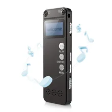 Vandlion цифровой аудио запись голосовой активации рекордер WAV MP3 плеер USB накопитель портативный VOR Металлический Алюминиевый Чехол черный V31