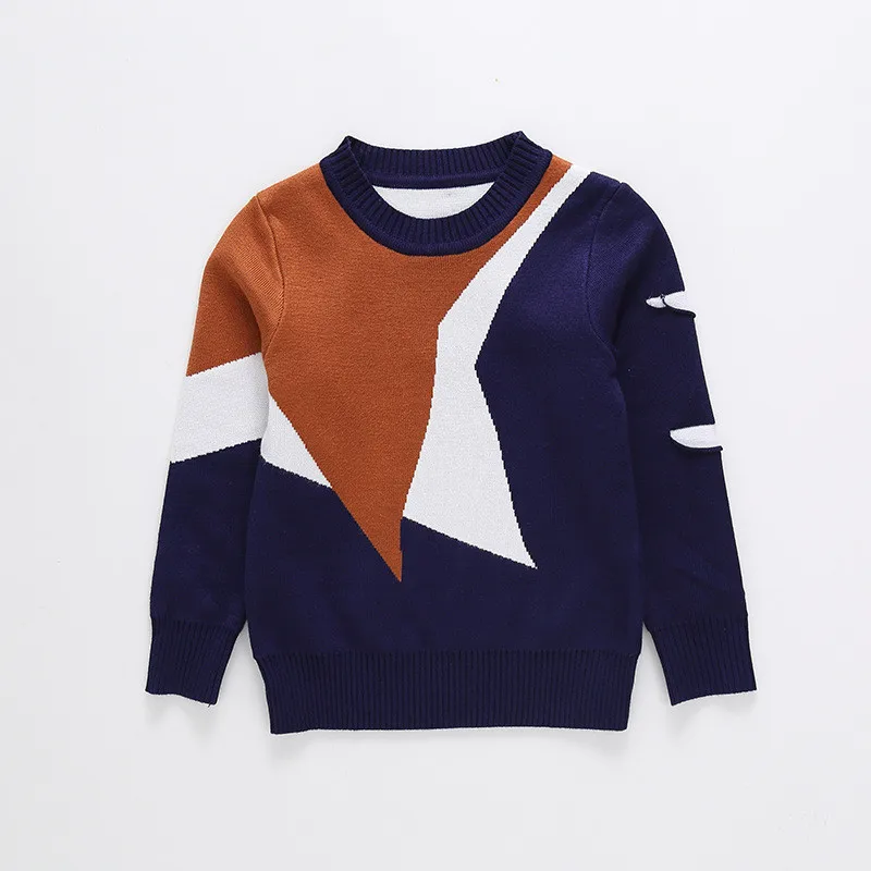 

Dulce Amor Boys Sweater 2018 Winter Autumn Cotton Kids Tops Outerwear Children Pullover Knitwear Sweater Boys Clothing