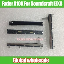 Прямая направляющая потенциометра A10K для Soundcraft EFX8 Fader A10Kx2 5 шт.