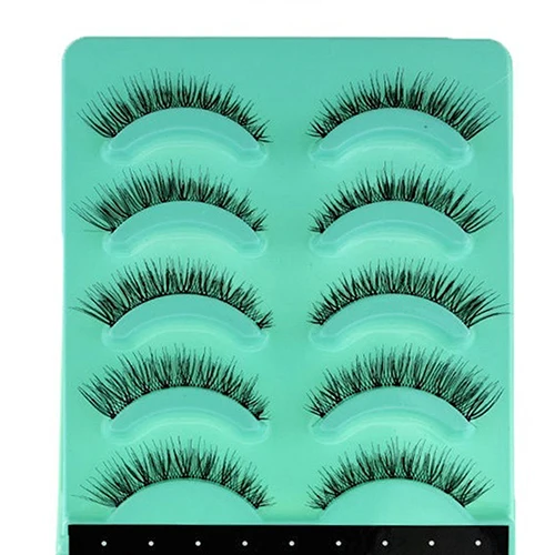 

New arrival! 5 Pairs Soft Short False Eyelashes Natural Fake Eye Lashes Makeup Beauty Tool
