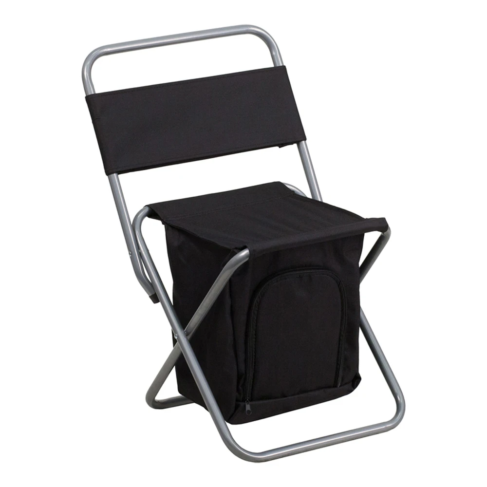 

Offex Folding Camping Chair with Insulated Storage