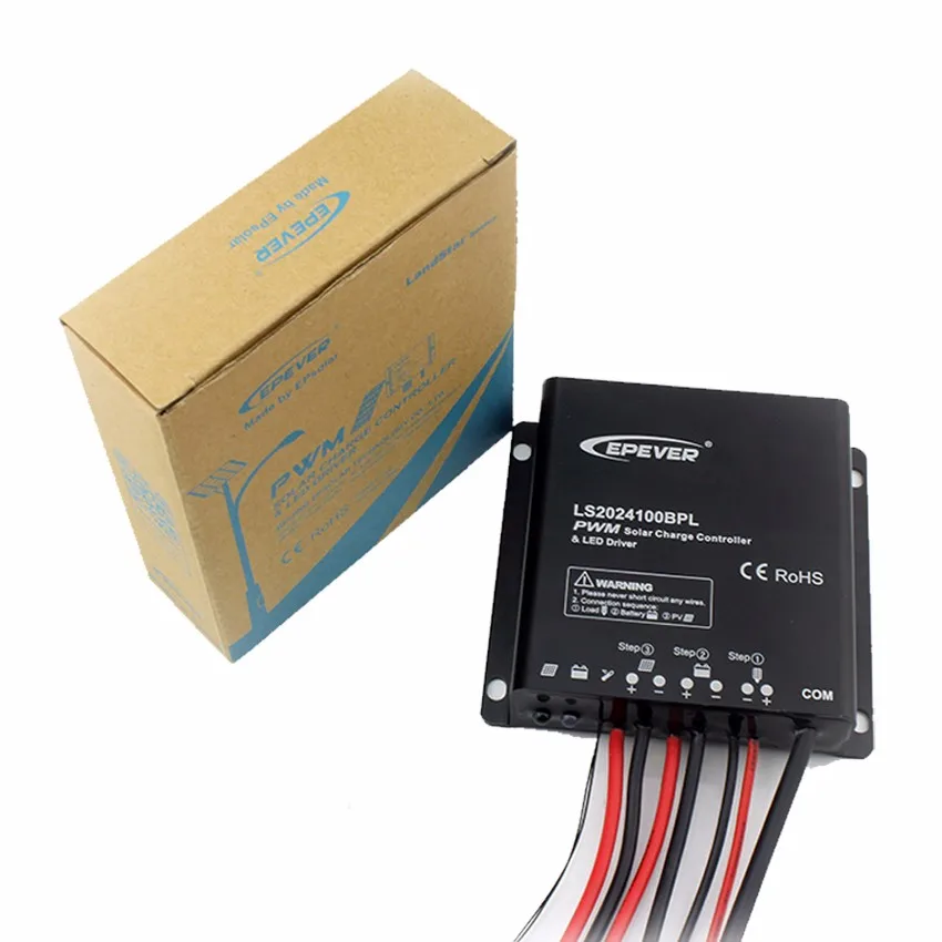 

EPSOLAR LS2024100BPL 20A 12V 24V Solar charger controller timer IP67 Waterproof led driver EPEVER
