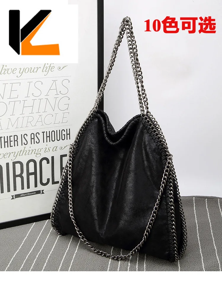 

2019 European and American New Fashion Personality Chain Women's Handbag Shoulder Bag Slant Bag