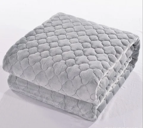 Зимнее уплотненное Коралловое пуховое одеяло, постельное белье плюс бархатное Двухспальное одеяло, одеяло для студенческого общежития, фланелевое одеяло Farley