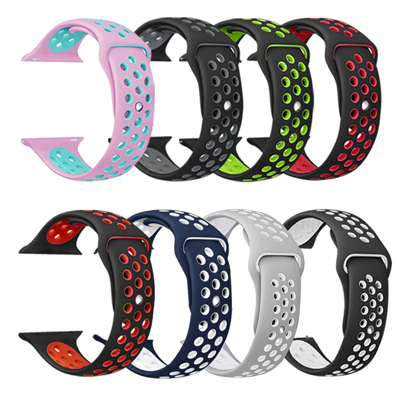 Amazfit темп Stratos 2 ремень Bicolourable силиконовый 22 мм умный ремешок для часов samsung
