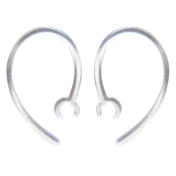 

2PCS Bluetooth Earphone transparent silicone Earhook Loop Clip Headset Ear Hook Replacement Headphone Accessories