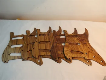 

5pcs Hand made GUITAR SSS Pickguar,MAKE OF Ailanthus wood