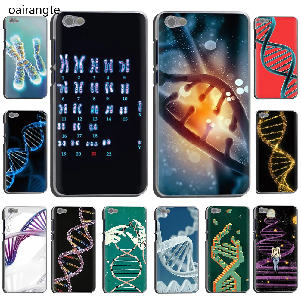 

Retro DNA Science Illustration hard Phone Case for Xiaomi Redmi K20 7A GO 6A 4A Note 8 7 6 5 4 3 Plus Pro 4X