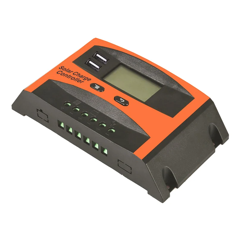 

Solar Power Controller 20A Dual USB Mobile Phone Charging LCD Temperature Display --M25