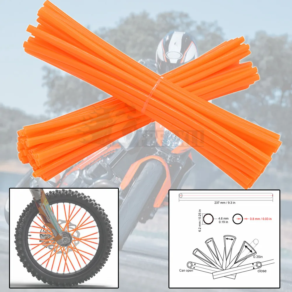 

Motorcycle Dirt Bike Enduro Road Rim Wheel spoke skins Protector Wraps For BMW R1200GS Adventure LC R 1150 GS 1200 F800GS 1200 S