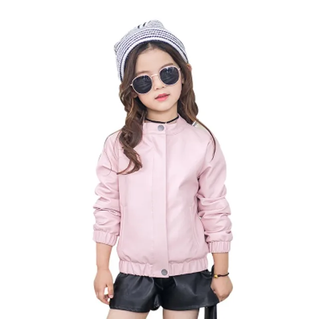 new kids jacket girl leather coats o neck full sleeve pink black color girls jacket 7ct021 girls jacket kids jacketjacket girl aliexpress us 20 38 20 off new kids jacket girl leather coats o neck full sleeve pink black color girls jacket 7ct021 girls jacket kids jacketjacket girl