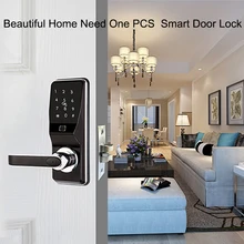 Eseye умный биометрический дверной замок без ключа интеллектуальные электронные замки умный отпечаток пальца цифровой дверной замок дом