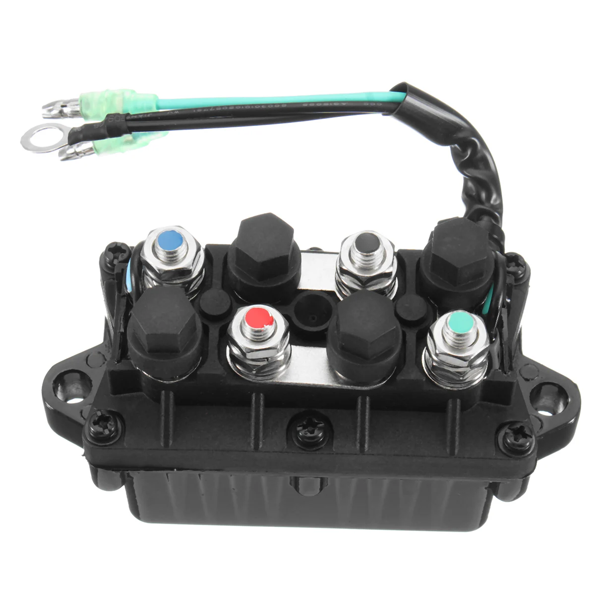 

Boat Motor Power Trim Relay for Yamaha 30-90HP 6H1-81950-00-00 Engine 3 Pin 12V+-20% 120A Waterproof Aluminum Bronze+Plastic