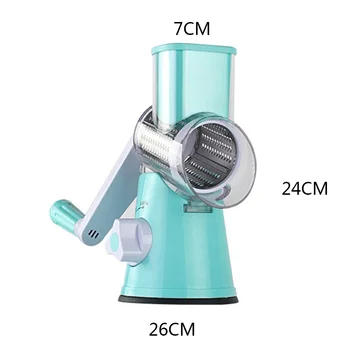

Multi-function Chopper Manual Rotating Grater Vegetable Fruit Cutter Kitchen Gadgets J2Y