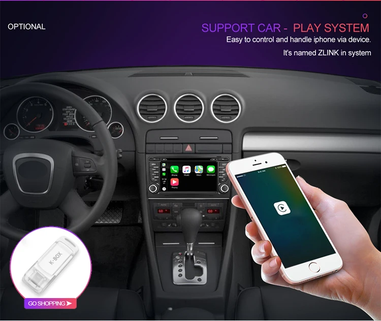 Best Isudar 2 Din Car Multimedia Player GPS Android 9 DVD Automotivo For Audi/A4/S4 2002-2008 Radio Quad Cores RAM 2GB ROM 16GB DSP 9