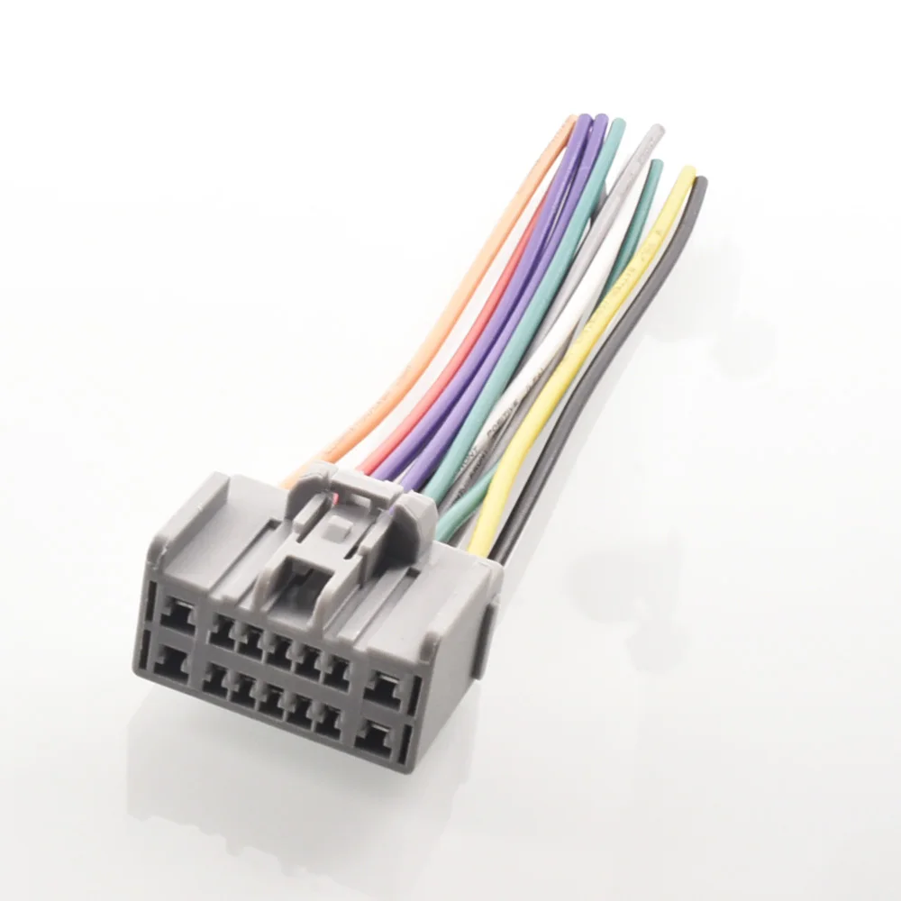Car Audio Stereo Cd Power Wiring Harness Male Adapter For