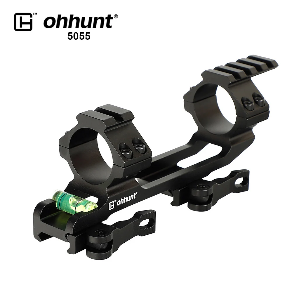 

ohhunt Tactical 30mm/25.4mm Riflescope Rings Picatinny Rail Mount Integral Bi-direction Base Ar15 Ak47 Bracket for Hunting Scope