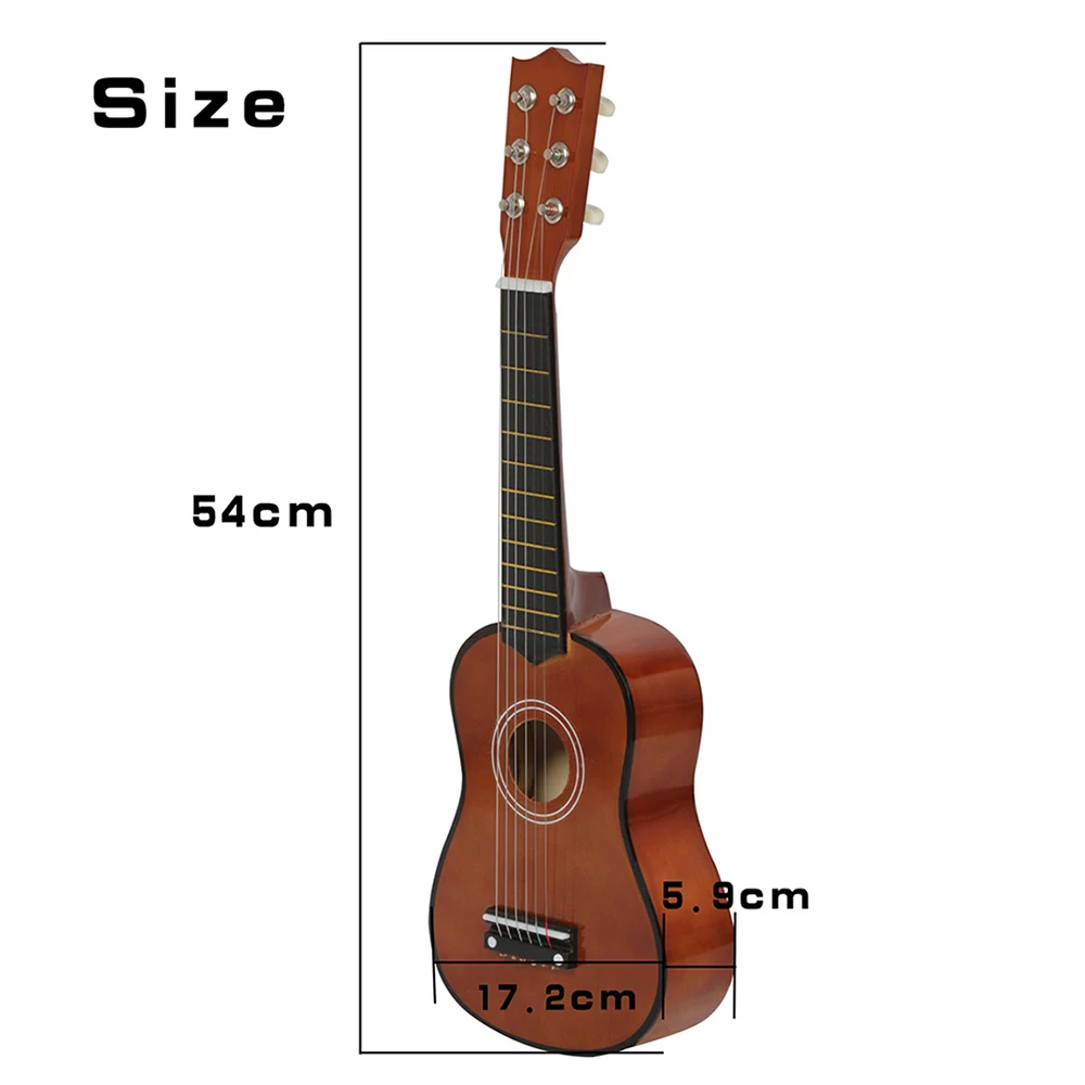 6-струнная Акустическая гитара 2" Гитара mnidi детские игрушки ra Для Начинающих Акустическая гитара из липы практики, подарки для детей