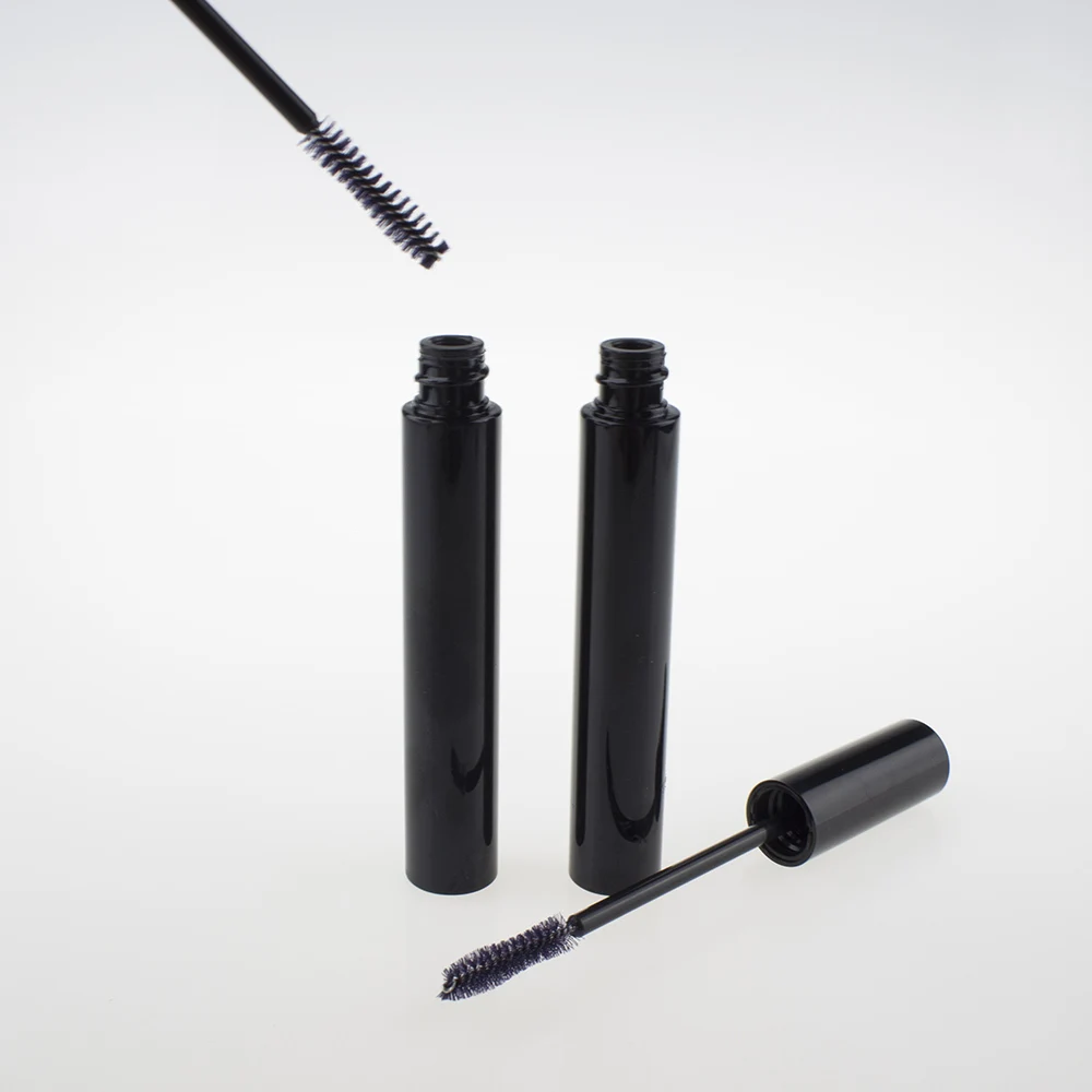 1000pcs 10ml black empty tubing mascara with brush ,back 10ml empty