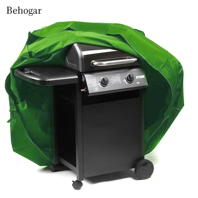 Cheap Behogar Outdoor BBQ Grill Cover Rectangle Durable Waterproof Dustproof Rainproof Anti-UV Barbecue Microwave Oven Protector