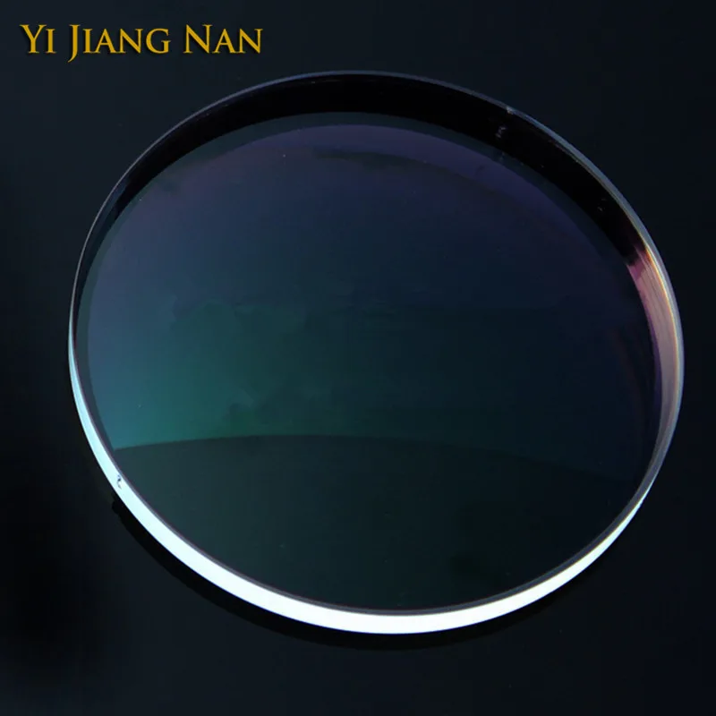 

Yi Jiang Nan Brand Quality 1.61 Index M-8 Strong Transparent Anti Scratch Clear Color Optical Lenses for Eye with Recipe