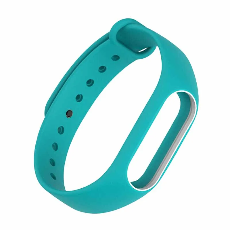 Супер Скидка ремешок 2 силиконовый цветной браслет Замена для Mi band смарт мужчин и