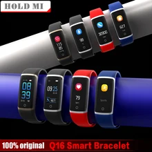 Q16 IP68 водонепроницаемый спортивный фитнес-браслет трекер Смарт-браслет умный Браслет монитор сердечного ритма Bluetooth для Android IOS