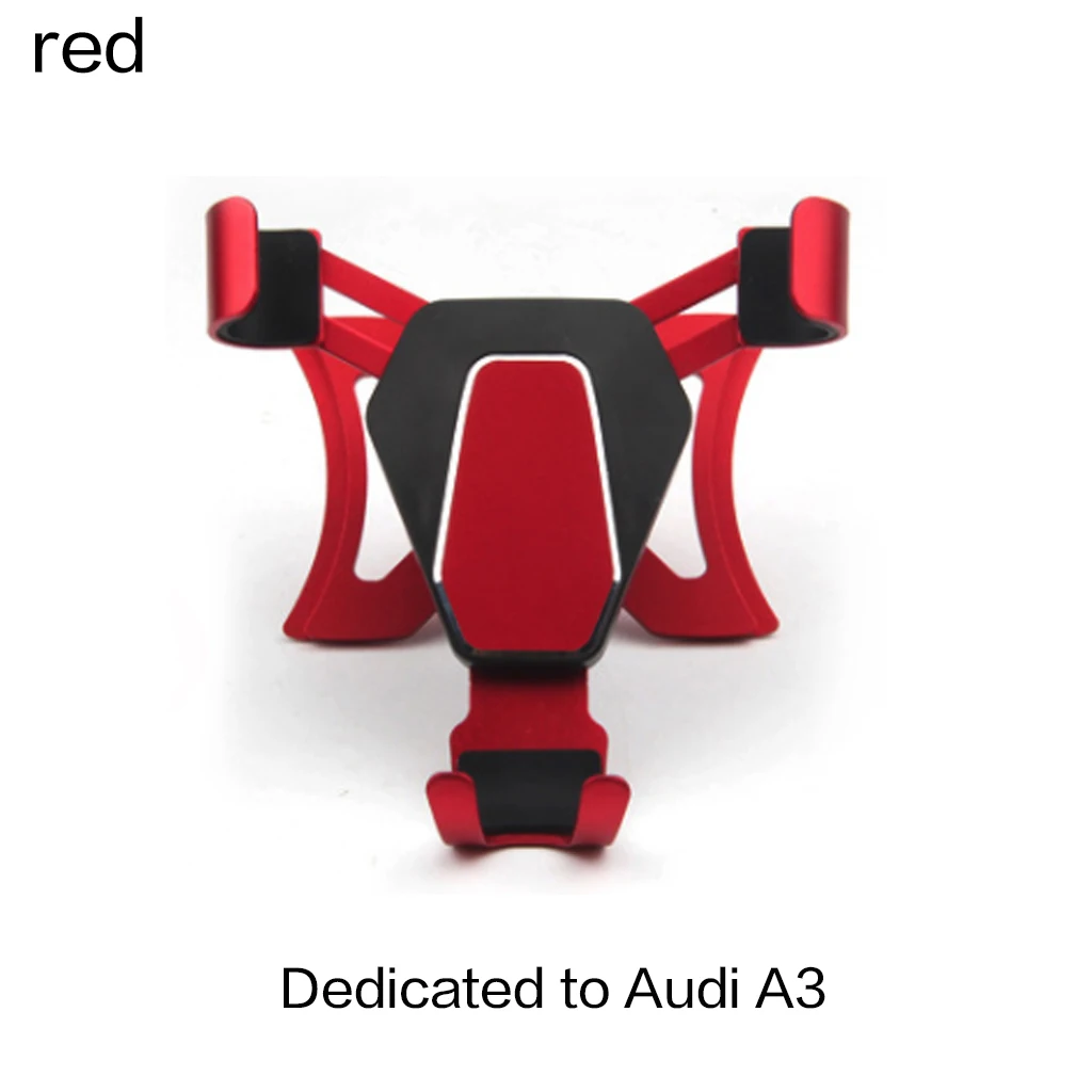 

360 Degrees Rotation Gravity Car Air Vent Phone Holder for Audi A3 S3 Universal Mobile Phone Car GPS Bracket Stand