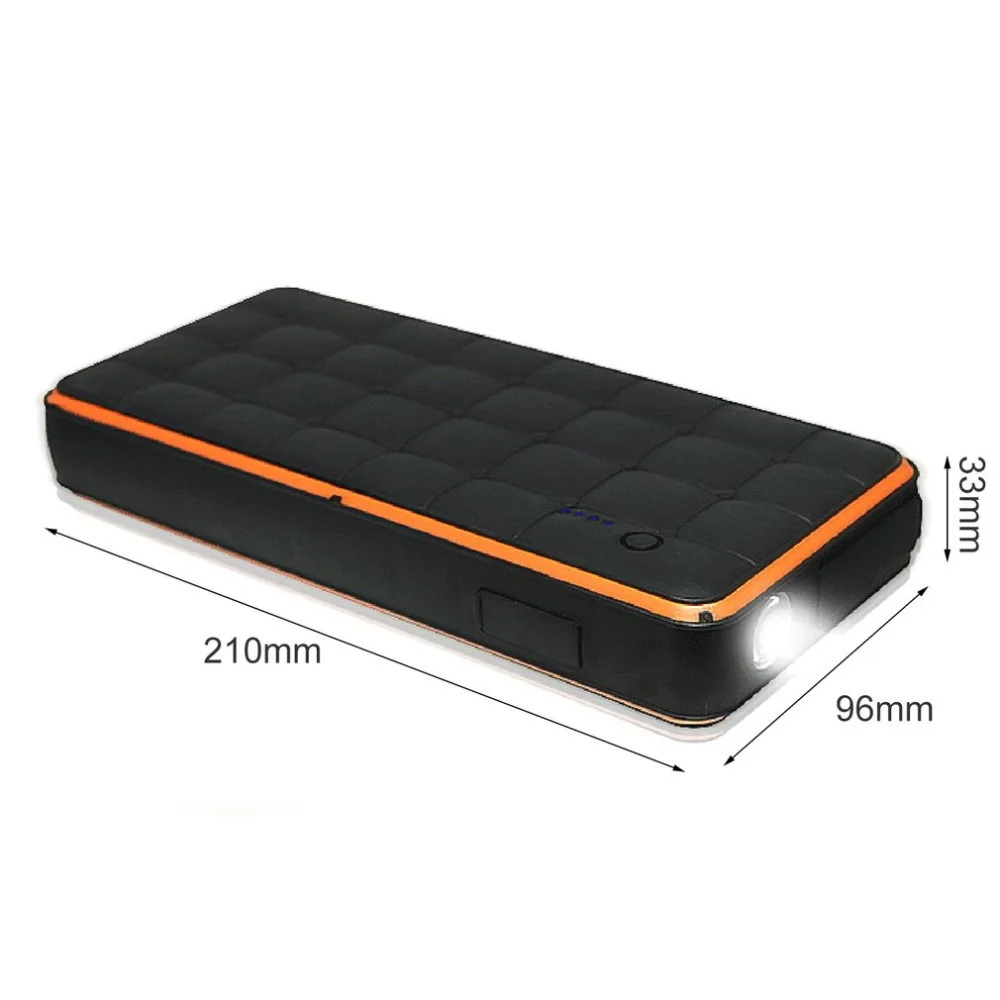 12V 12000mAh Multifunction Car Jump Starter Car Charger With Flash Light Portable Single USB Output Battery Power Bank hot sale